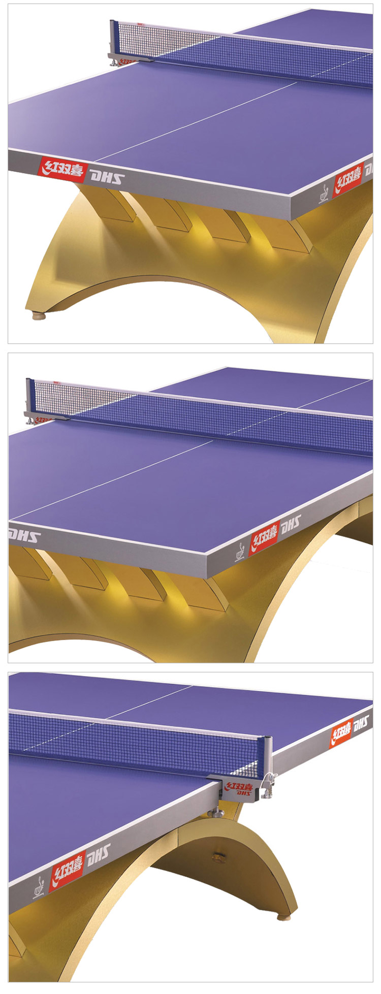 金彩虹乒乓球台_红双喜乒乓球桌_比赛专用乒乓球台-广西MK体育恩波利体育健身器材有限公司