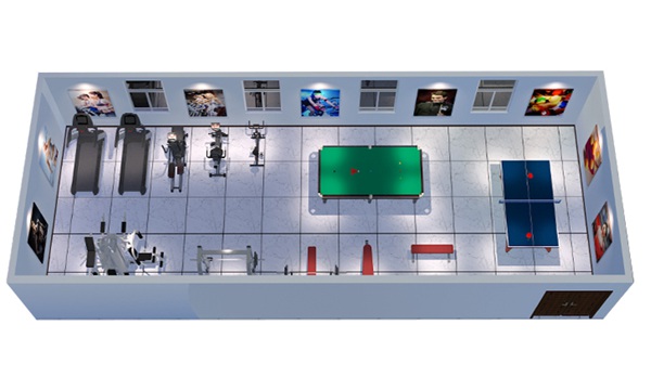 100平方健身房配置方案-广西MK体育恩波利体育健身器材有限公司