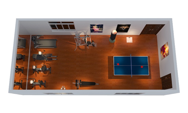 150平方健身房配置方案-广西MK体育恩波利体育健身器材有限公司