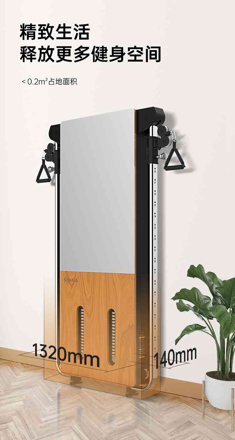 SH-G699 壁挂式拉绳训练器-广西MK体育恩波利体育健身器材有限公司