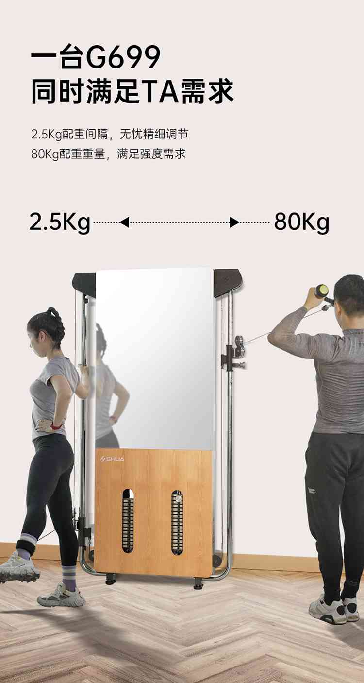 SH-G699 壁挂式拉绳训练器-广西MK体育恩波利体育健身器材有限公司